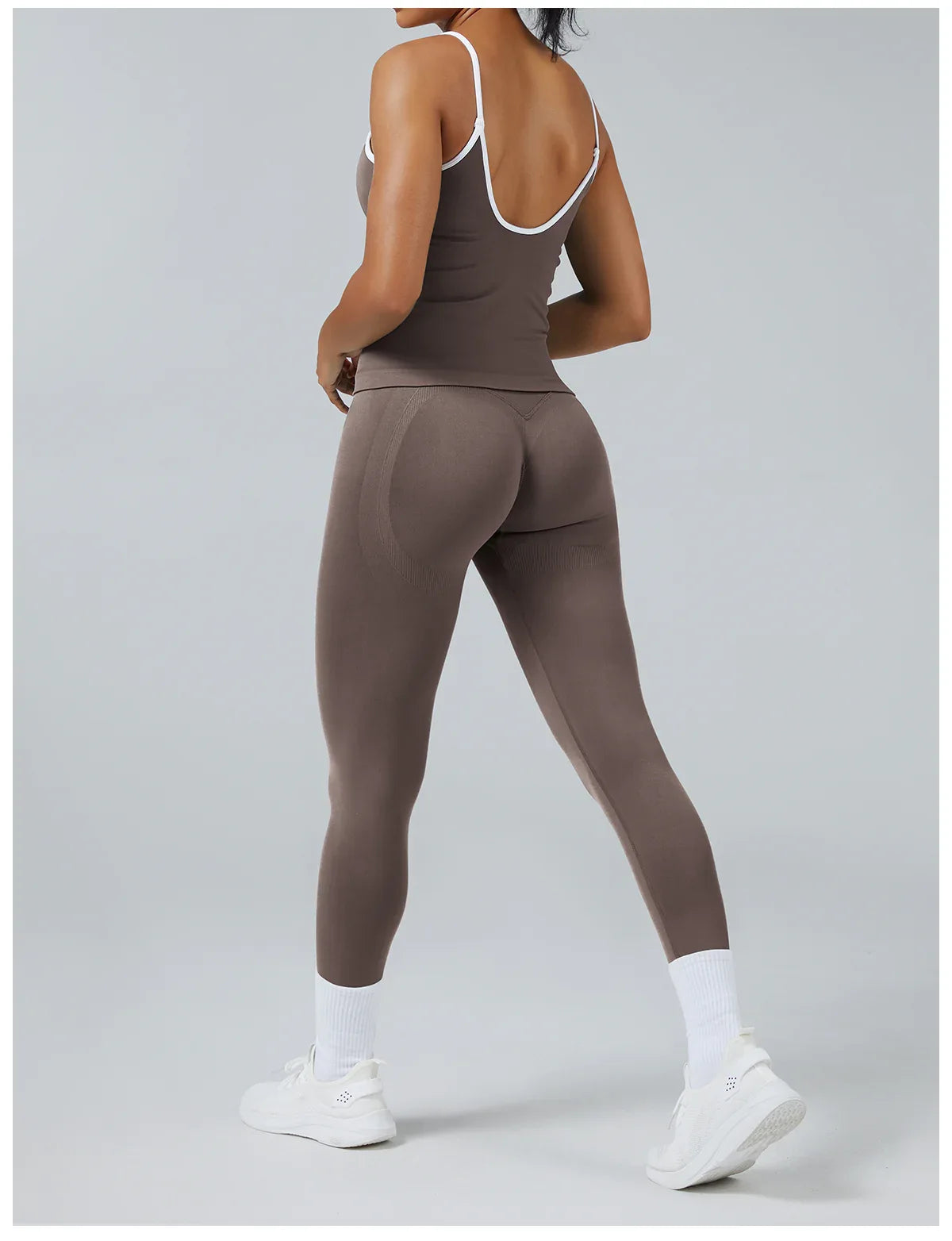 FLOW FLOW Leggings XS (US 0-2) / Mocha / Long The Elevate Scrunch Booty-Lifting Biker Shorts & Leggings