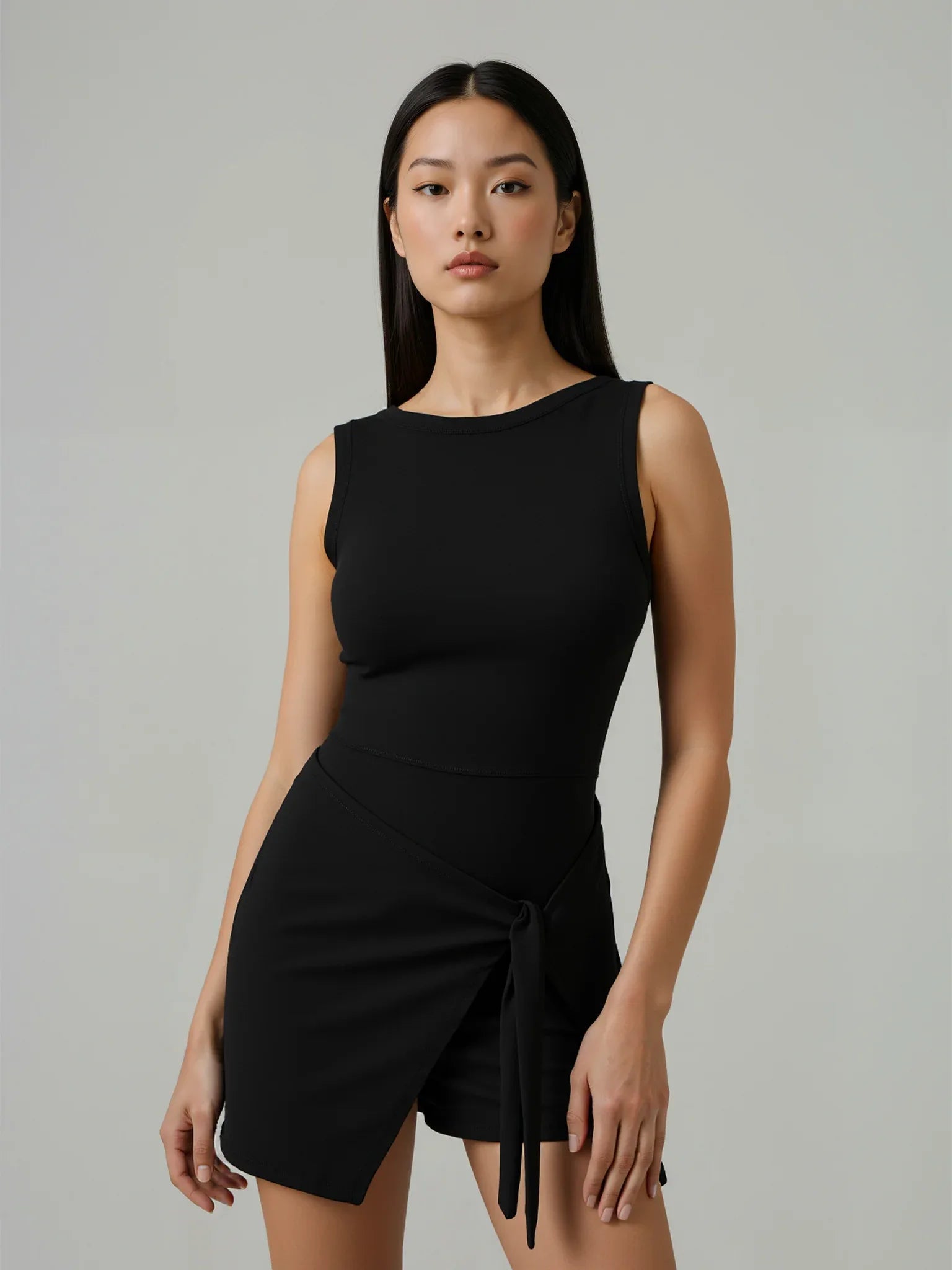 FLOW FLOW Onesie Black / S (US 2-4) The Grace Skirted Onesie