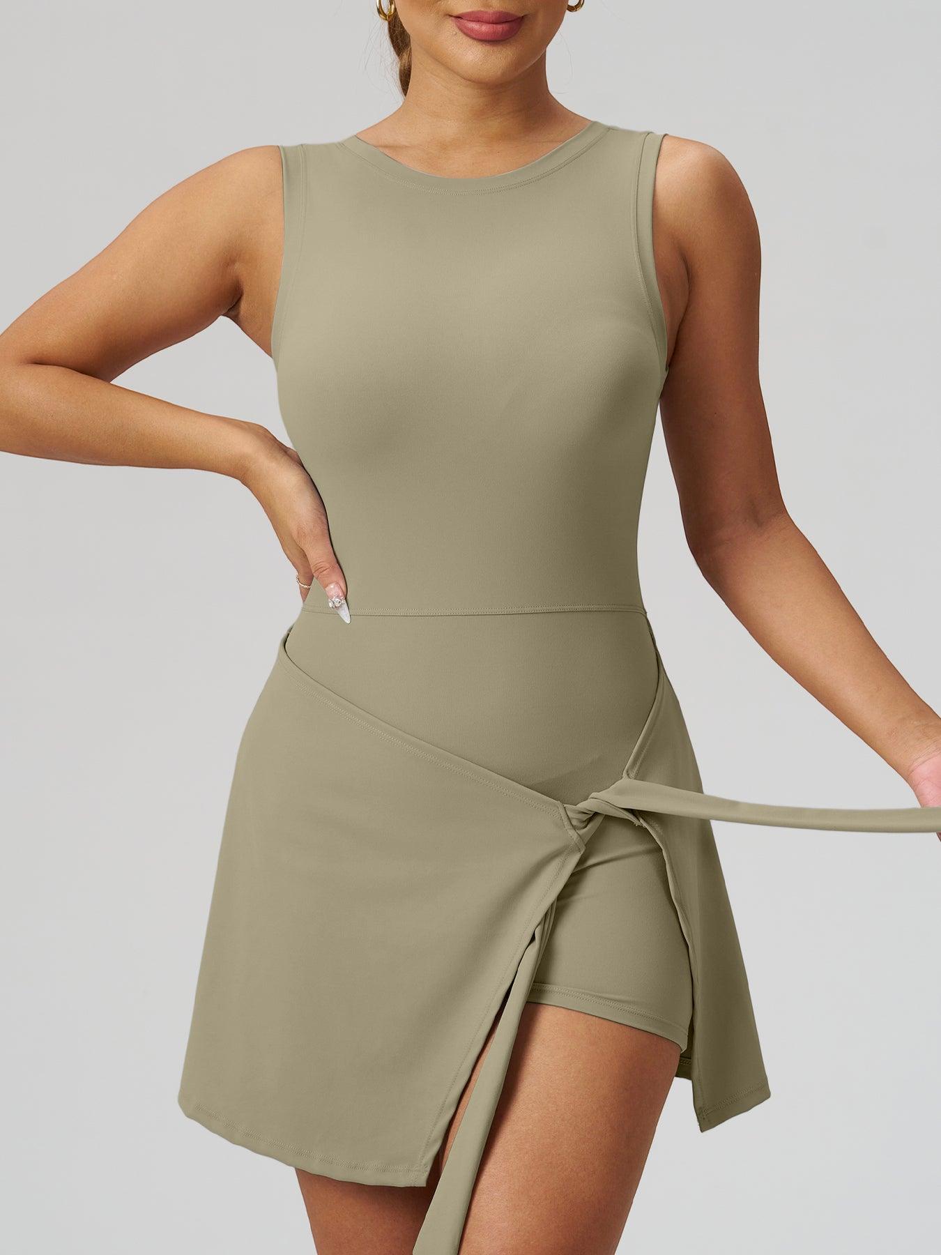 FLOW FLOW Onesie Sage / S (US 2-4) The Grace Skirted Onesie