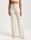 FLOW FLOW Pants S (US 2-4) / Light Ivory The Aura Breathable Loose-Fit Athleisure Pants