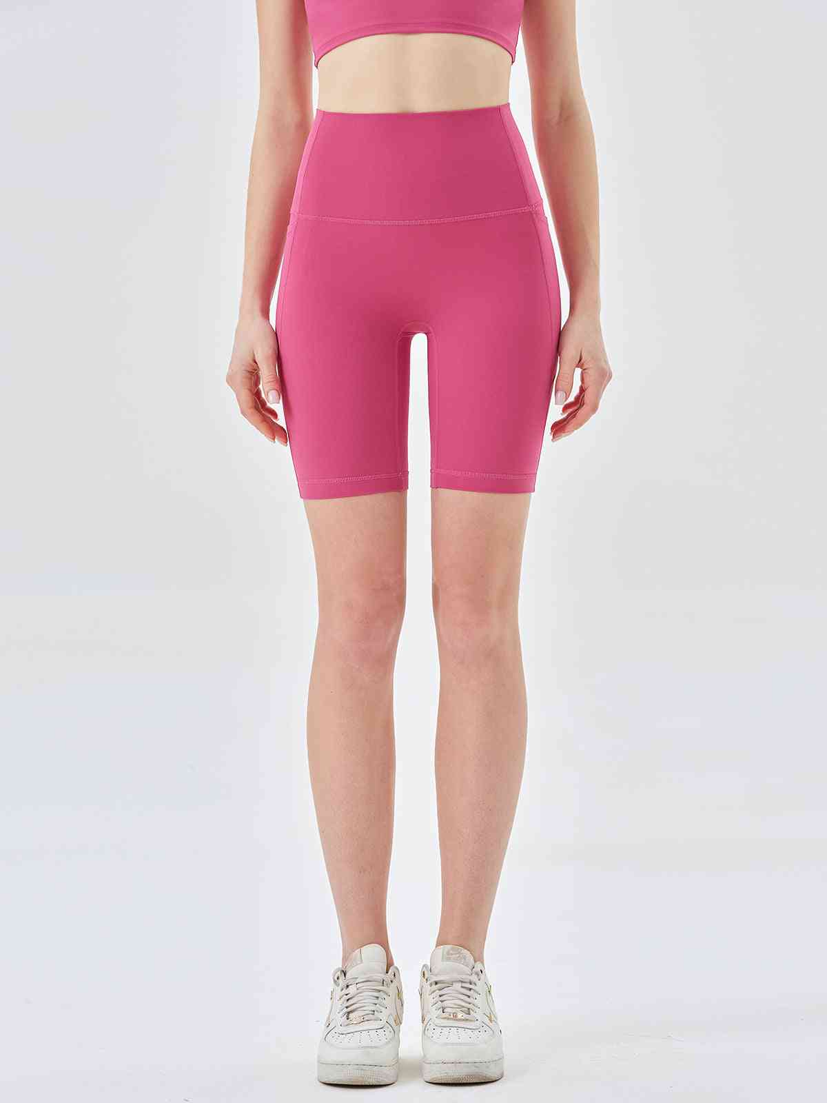 FLOW FLOW Shorts Flexible High-Waist Biker Shorts with Side Pocket