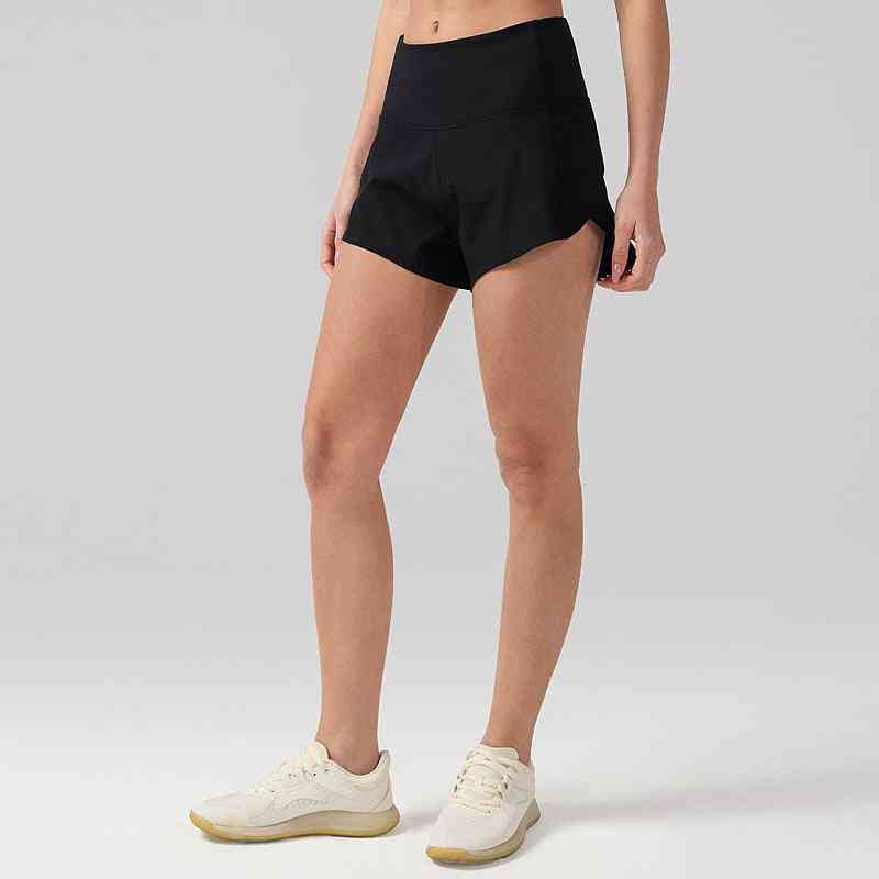 FLOW FLOW Shorts Black / S (US 2-4) Speed Up Lightweight Running Shorts with Zip Pocket