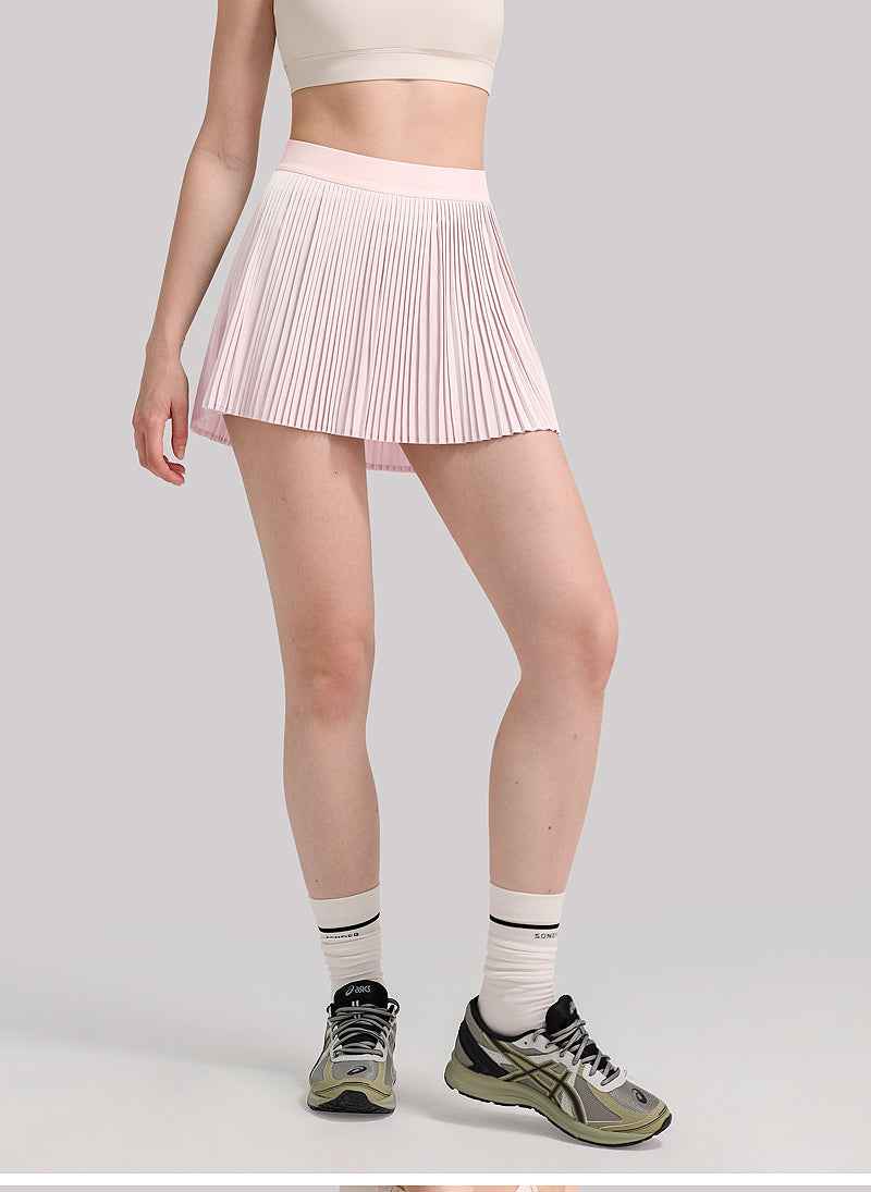 FLOW FLOW Skirt Agile Pleated Lightweight Tennis Skirt with Built-In Shorts