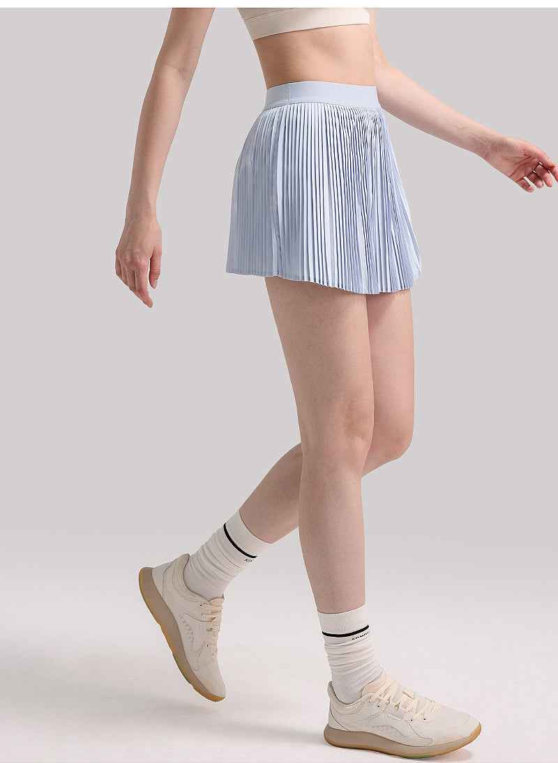 FLOW FLOW Skirt Agile Pleated Lightweight Tennis Skirt with Built-In Shorts