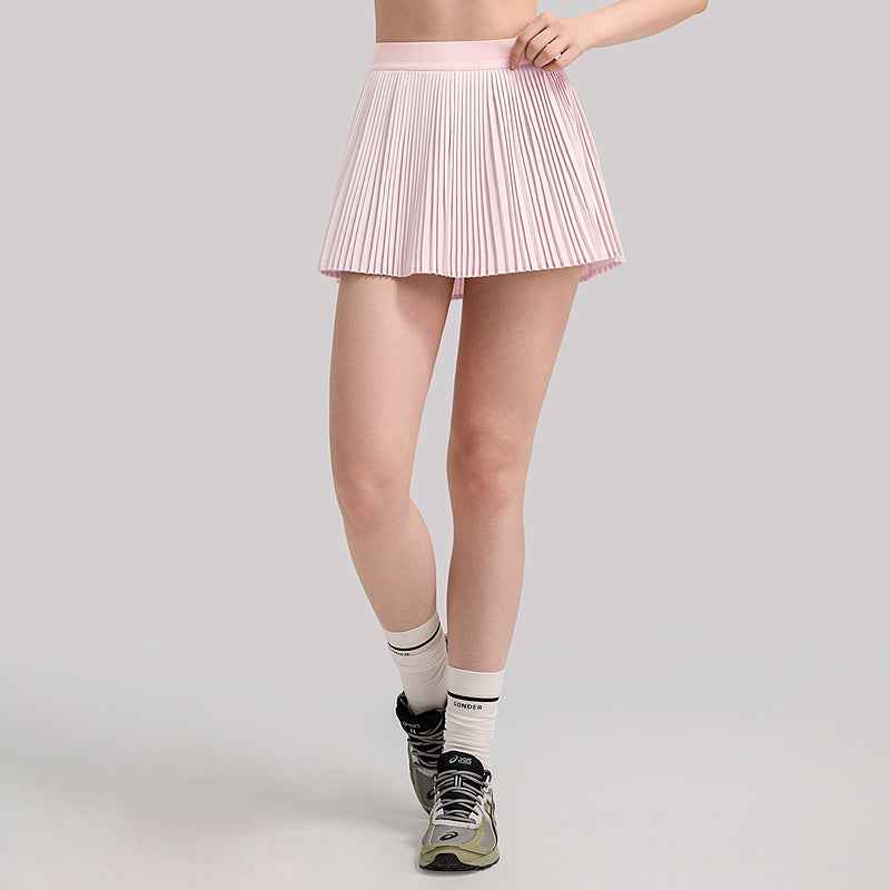 FLOW FLOW Skirt Agile Pleated Lightweight Tennis Skirt with Built-In Shorts