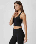 FLOW FLOW Sports Bra Black / S (US 2-4) All You Need Medium Support Racerback Sports Bra Top