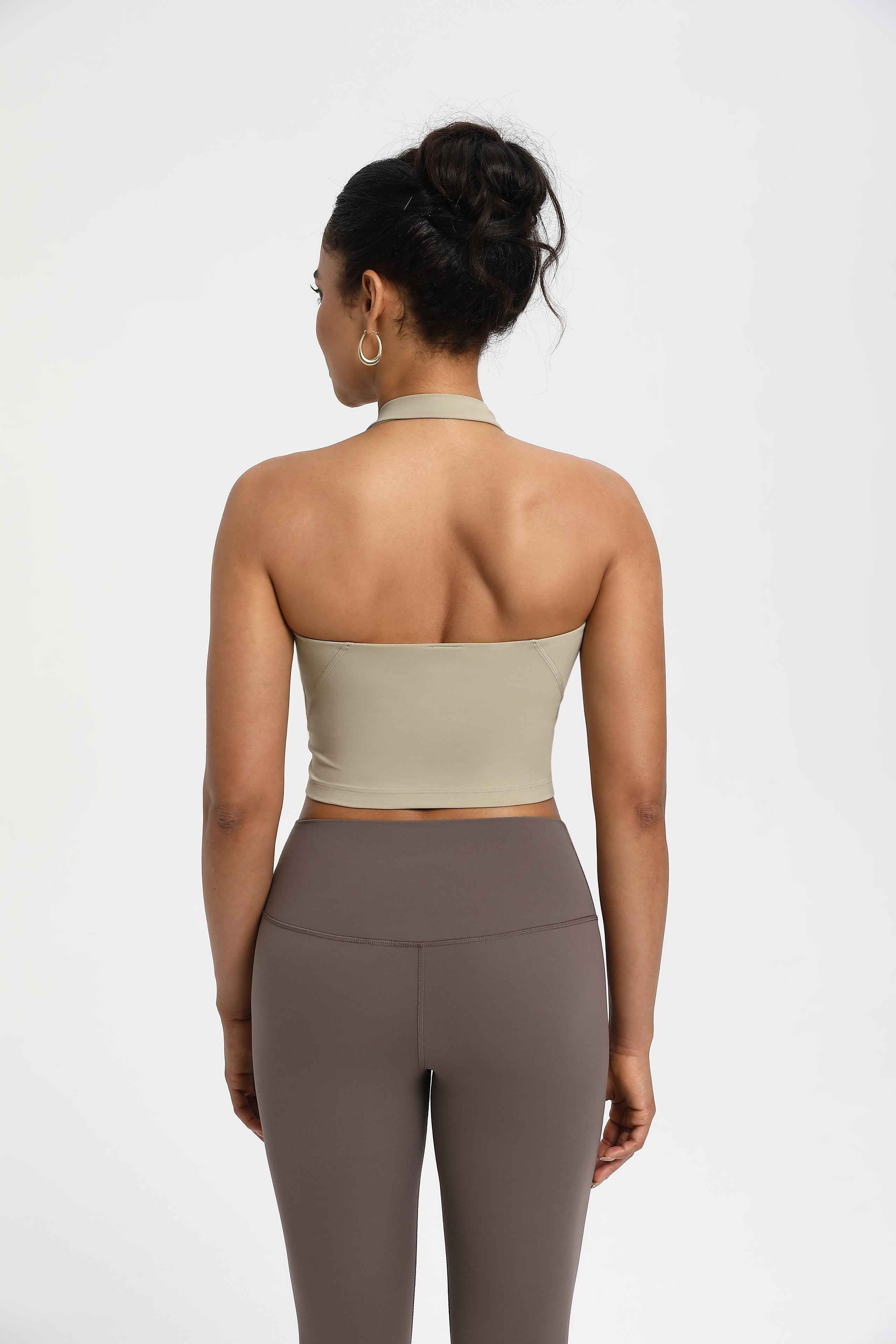 FLOW FLOW Sports Bra Mindful Medium Support Halter Sports Bra
