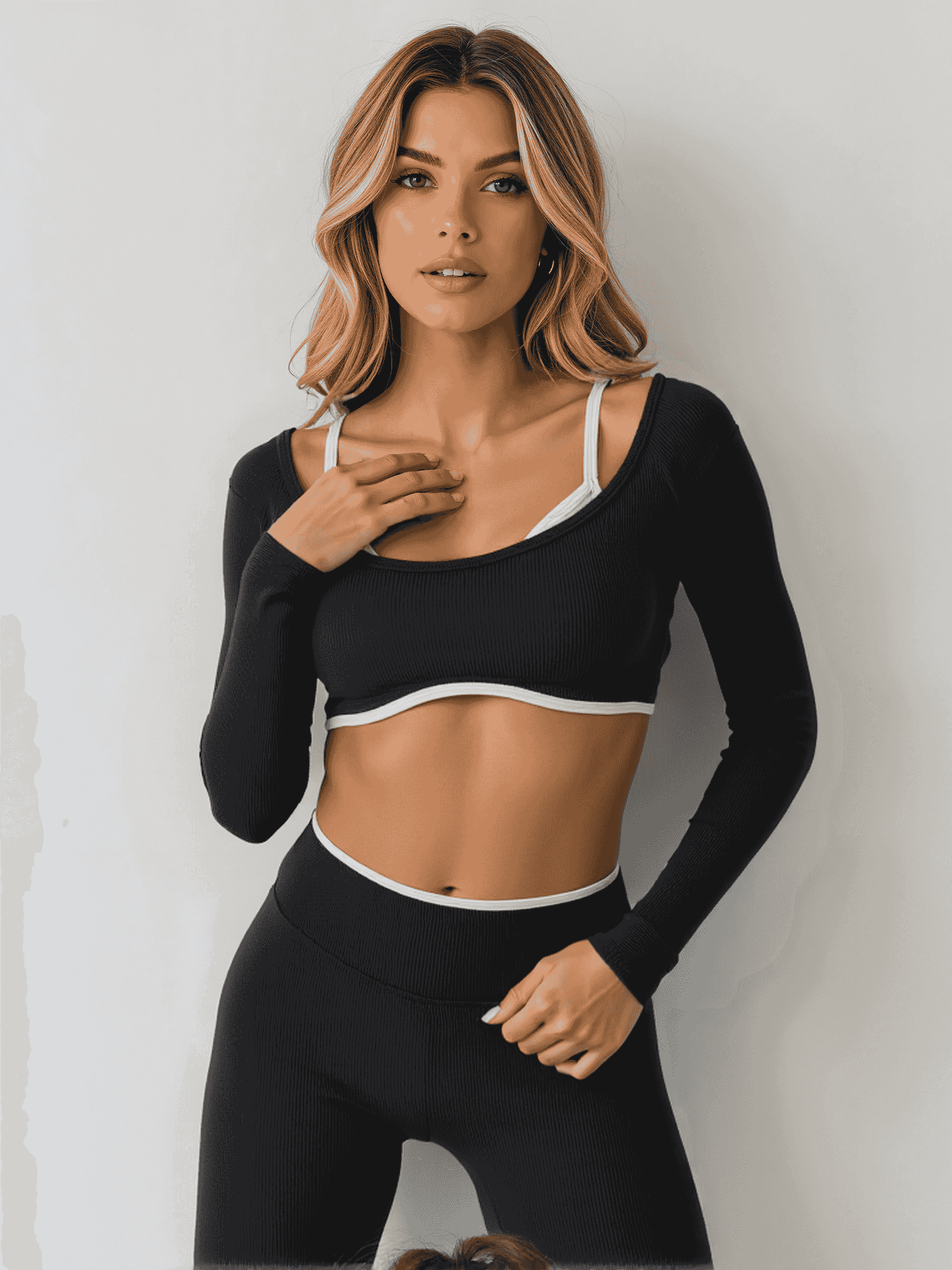 FLOW FLOW Sports Bra The Elevate Seamless High Support Sports Bra Top