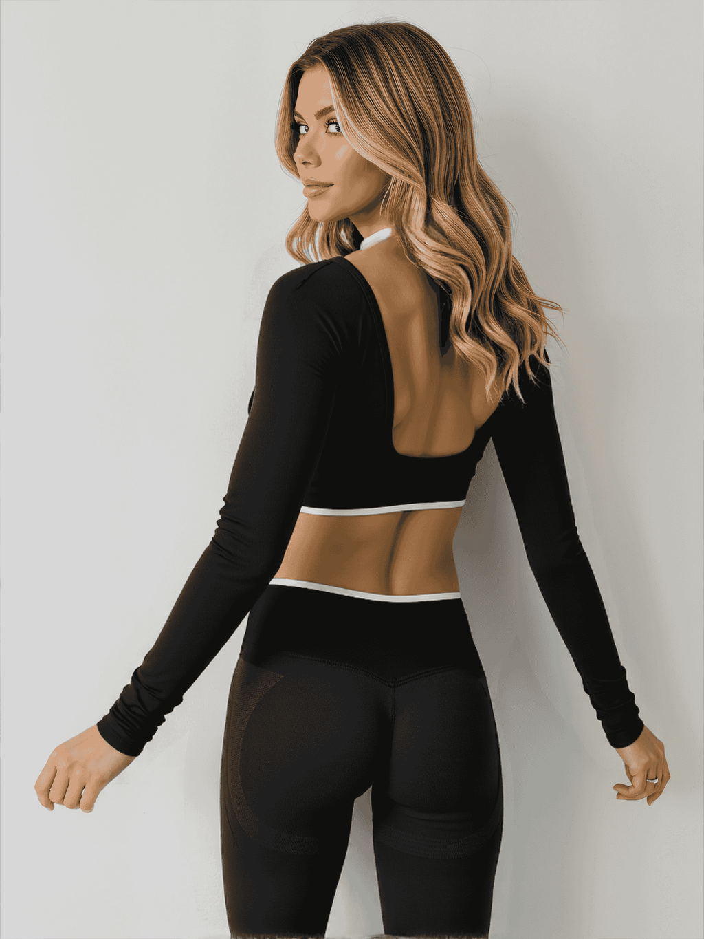 FLOW FLOW Sports Bra The Elevate Seamless High Support Sports Bra Top