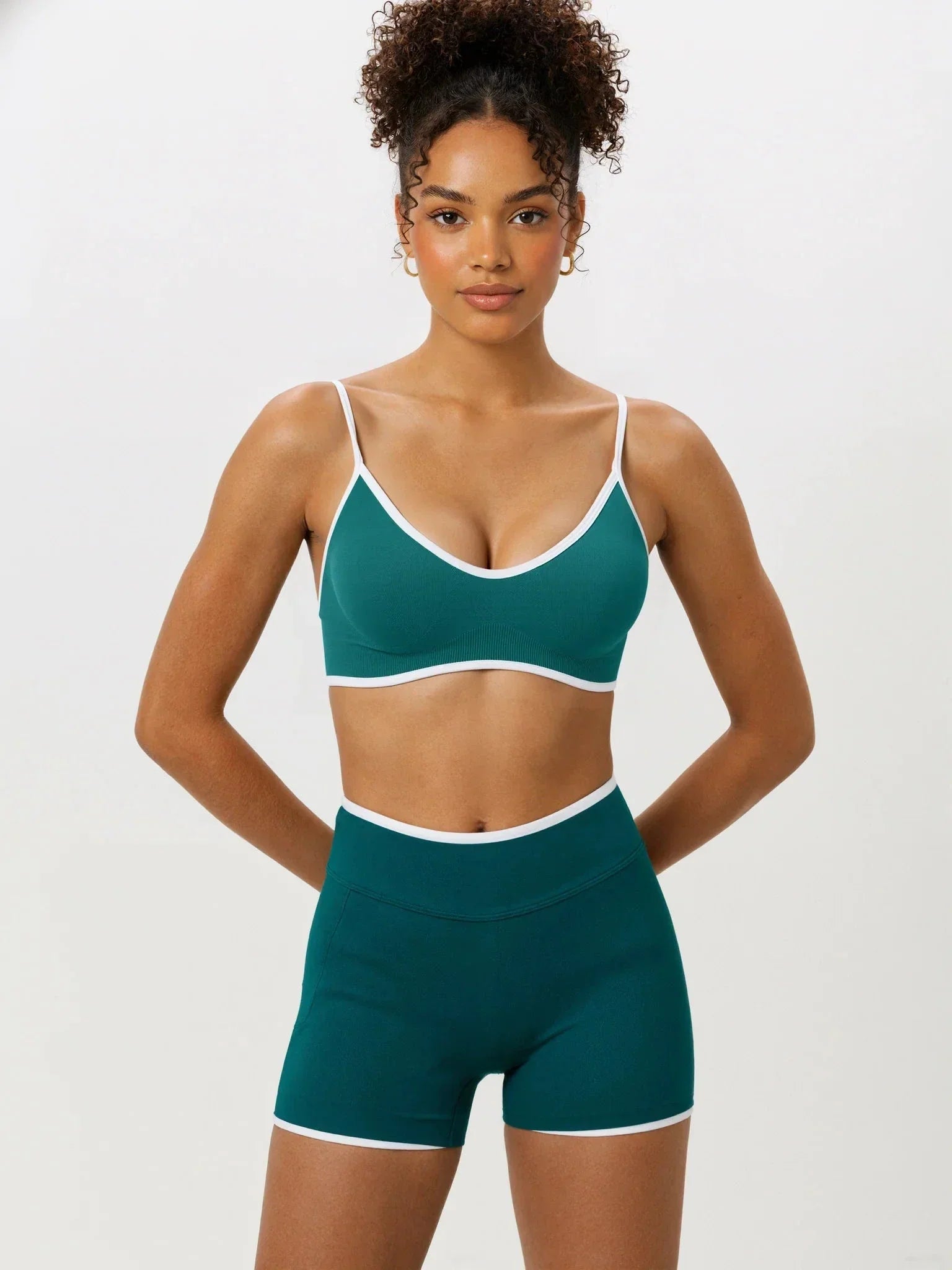 FLOW FLOW Sports Bra XS (US 0-2) / Turquoise / Sports Bra The Elevate Seamless High Support Sports Bra Top