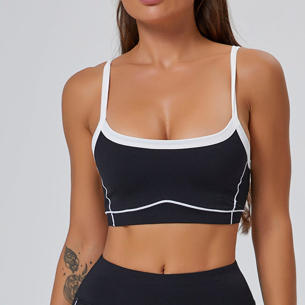 FLOW FLOW Sports Bra The Rhythm Color Block Active Sports Bra