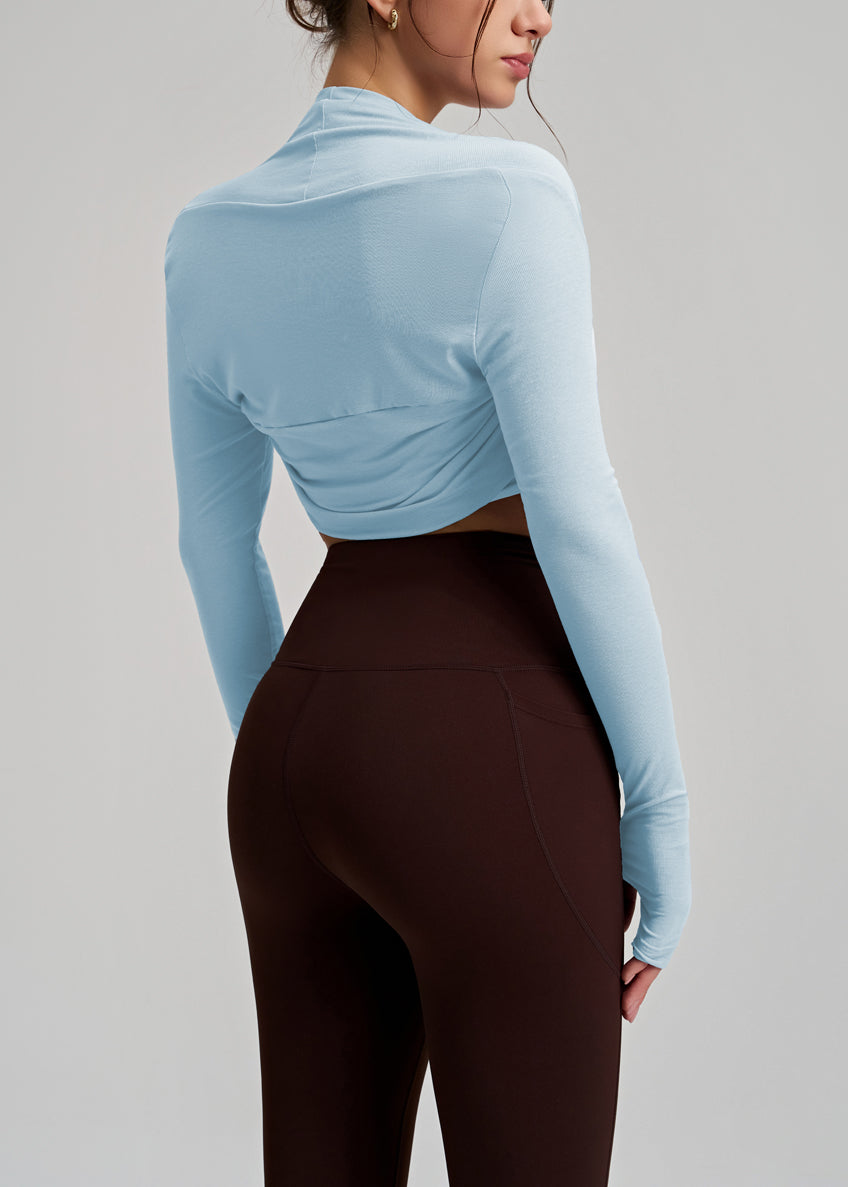 FLOW FLOW Top The Essential Bolero Capelet Shrug Sports Top