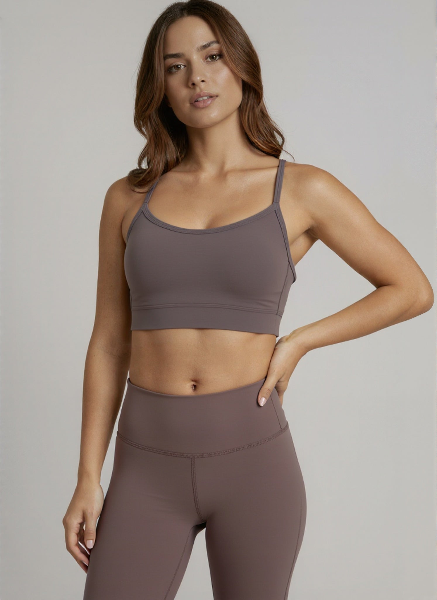 Comfort Zone Thin Strap Sports Bra Top